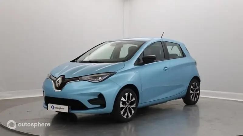 Bleu celadon Utilisé 2021 Renault Zoe LIMITED Citadine | 12 999 € (Prix juste) - Image 1/4
