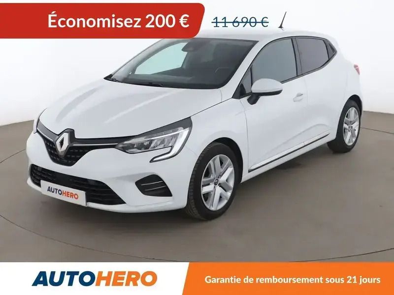 Blanc Utilisé 2019 Renault Clio IV Zen Citadine | 11 090 € (Bon prix) - Image 1/2