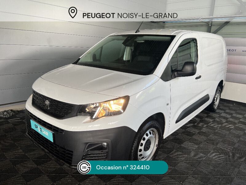Blanc Utilisé 2020 Peugeot Partner Premium Monospace | 15 450 € (Prix juste) - Image 1/4