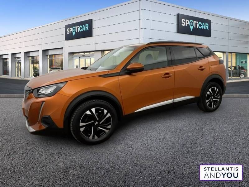 Orange Utilisé 2021 Peugeot 2008 Allure SUV | 14 790 € (Prix juste) - Image 1/3