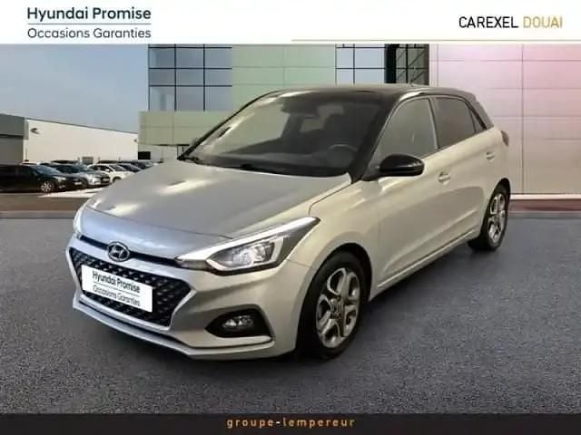 Sleek silver métal Utilisé 2019 Hyundai i20 Berline | 12 990 € (Prix juste) - Image 1/4