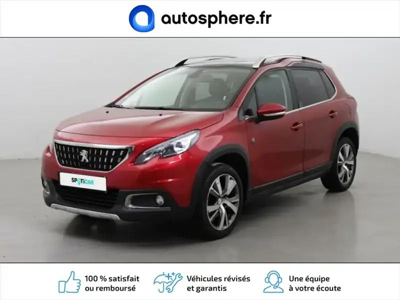 Rouge Utilisé 2019 Peugeot 2008 Crossway SUV | 11 799 € (Prix juste) - Image 1/4