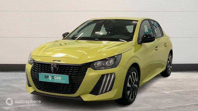 Jaune Utilisé 2024 Peugeot 208 Active Citadine | 15 899 € (Prix juste) - Image 1/4