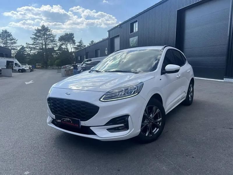 Blanc Utilisé 2022 Ford Kuga ST-Line SUV | 25 990 € (Prix assez cher) - Image 1/4