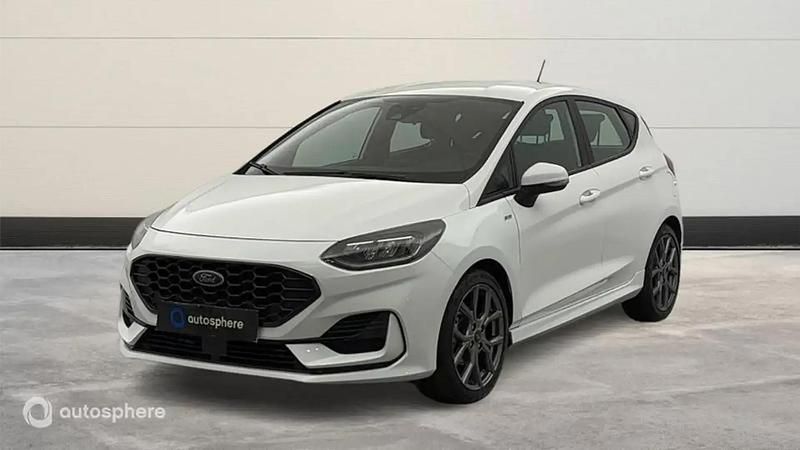 Blanc Utilisé 2023 Ford Fiesta ST-Line Citadine | 15 999 € (Bon prix) - Image 1/4