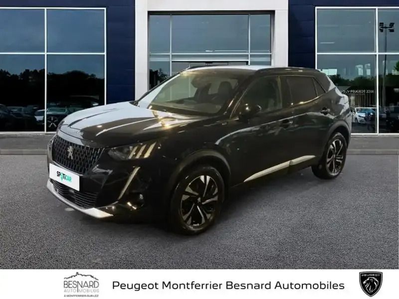 Noir Utilisé 2022 Peugeot 2008 Allure SUV | 21 990 € (Prix cher) - Image 1/4