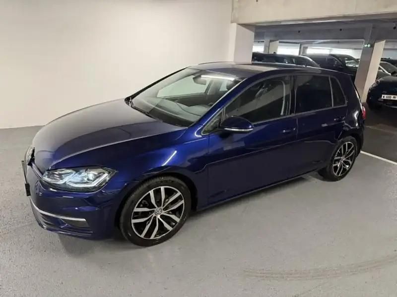 Bleu Utilisé 2019 VW Golf VII Berline | 16 990 € (Bon prix) - Image 1/4