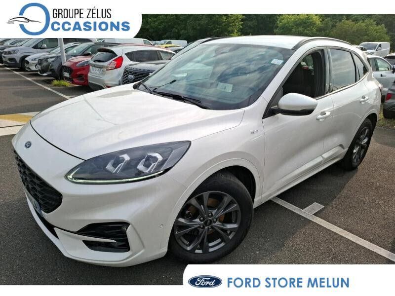 Blanc Utilisé 2022 Ford Kuga ST-Line X SUV | 22 490 € (Prix juste) - Image 1/4