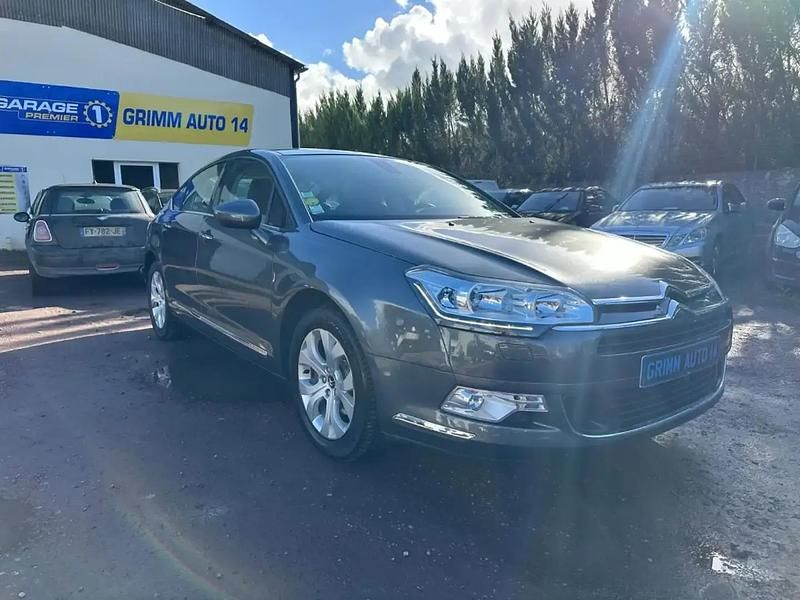 Gris Utilisé 2014 Citroën C5 Comfort Berline | 7 490 € (Prix juste) - Image 1/4