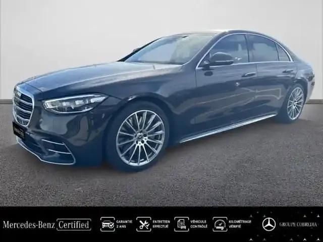 Gris graphite métallisé Utilisé 2022 Mercedes S400 AMG line Berline | 84 890 € - Image 1/4