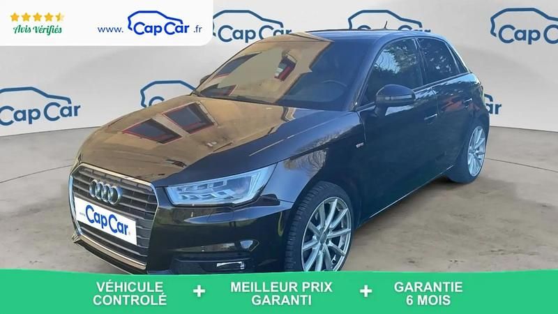 Noir Utilisé 2016 Audi A1 S-Line Citadine | 10 790 € (Prix juste) - Image 1/4