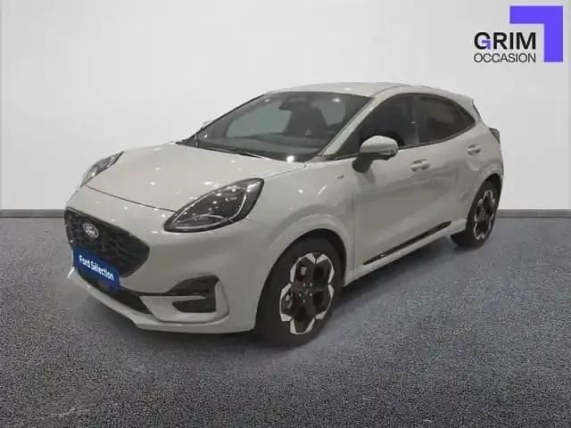 Nouvelle Ford Puma S 125 ch (91 kW) 2025 Gris cactus SUV