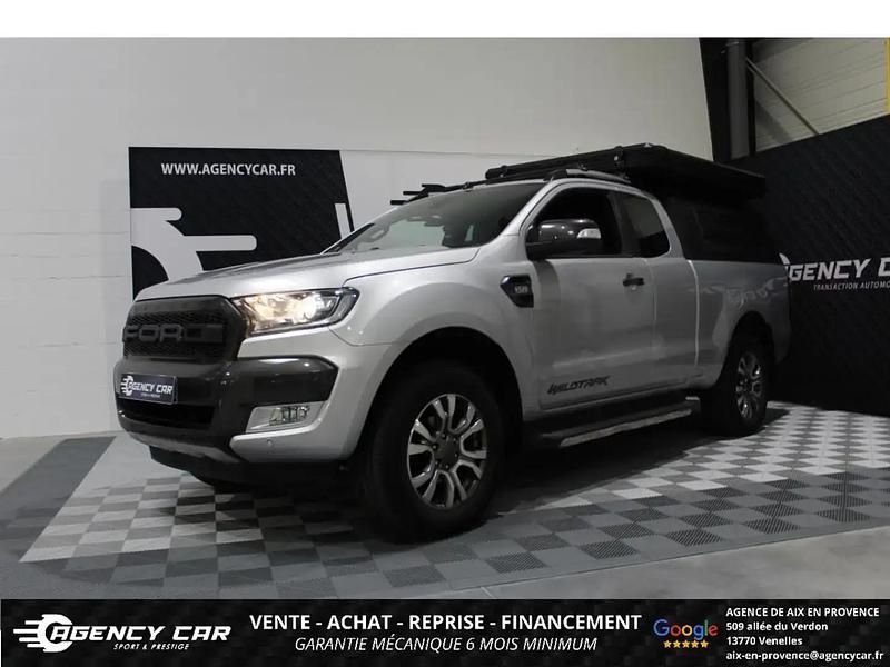 Gris Utilisé 2018 Ford Ranger Wildtrack Pick-up | 34 490 € (Prix cher) - Image 1/4