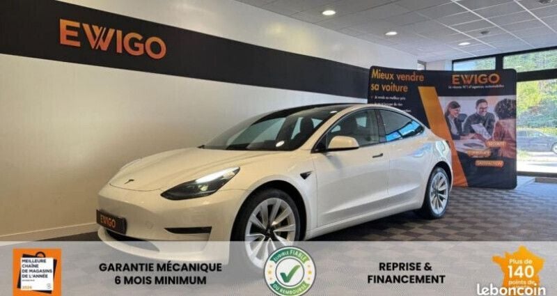 Blanc Utilisé 2022 Tesla Model 3 Berline | 33 490 € (Bon prix) - Image 1/4