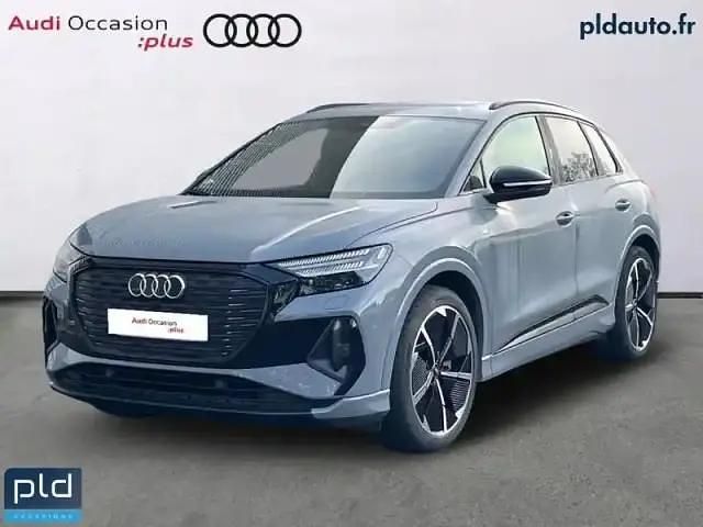 Occasion Audi Q4 e-tron Edition .1 219 kW (299 ch) 2022 Gris galet SUV