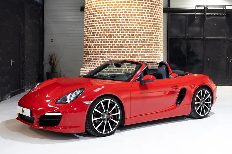 Rouge Occasion 2013 Porsche Boxster S Cabriolet | 60 490 € - Image 1/4