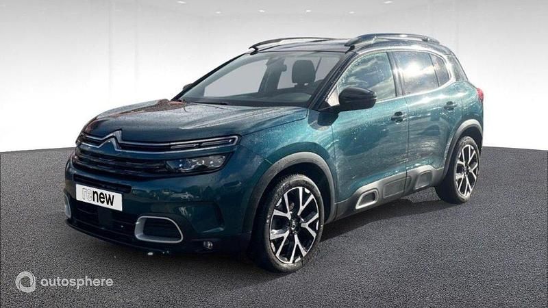 Bleu Occasion 2019 Citroën C5 Aircross Shine SUV | 19 290 € (Prix juste) - Image 1/4