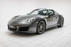 Gris Utilisé 2016 Porsche 911 Targa 4S Cabriolet | 122 950 € (Prix juste) - Image 1/4