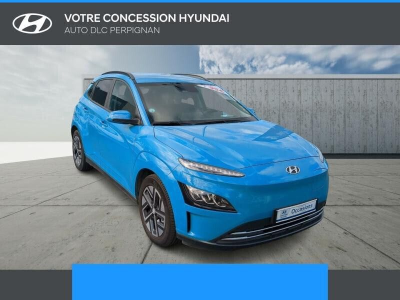 Bleu Utilisé 2021 Hyundai Kona SUV | 20 900 € (Super prix) - Image 1/4