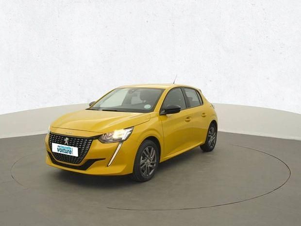 Jaune Utilisé 2022 Peugeot 208 Active Citadine | 15 490 € (Prix juste) - Image 1/4