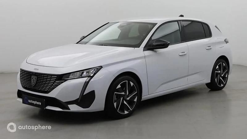 Blanc okénite (m) Utilisé 2024 Peugeot 308 Allure Berline | 25 999 € (Bon prix) - Image 1/4