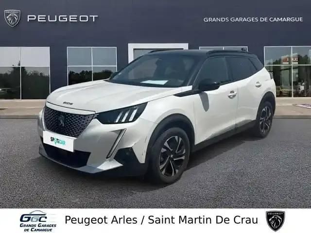 Blanc Utilisé 2021 Peugeot e-2008 GTi SUV | 17 970 € (Prix juste) - Image 1/4