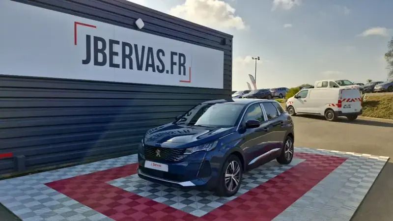 Bleu Utilisé 2023 Peugeot 3008 Allure SUV | 27 590 € (Prix juste) - Image 1/4