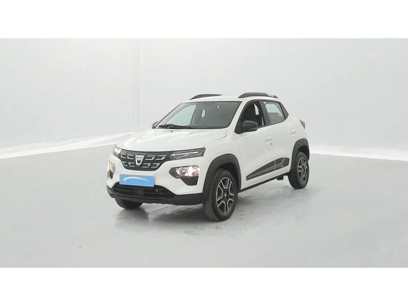 Blanc Occasion 2021 Dacia Spring Comfort Citadine | 9 570 € (Prix juste) - Image 1/4