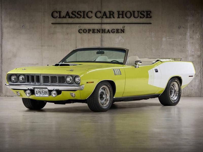 Jaune Utilisé 1971 Plymouth Barracuda Cabriolet | 199 900 € - Image 1/4