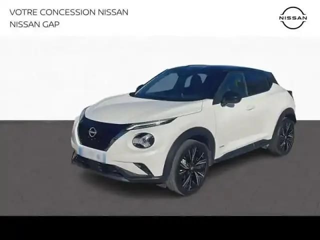 Blanc lunaire+toit noir métallisé Utilisé 2022 Nissan Juke SUV | 20 990 € - Image 1/4