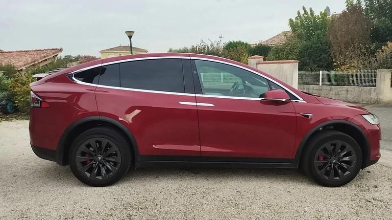 Rouge Occasion 2019 Tesla Model X Performance SUV | 38 000 € (Prix juste) - Image 1/4