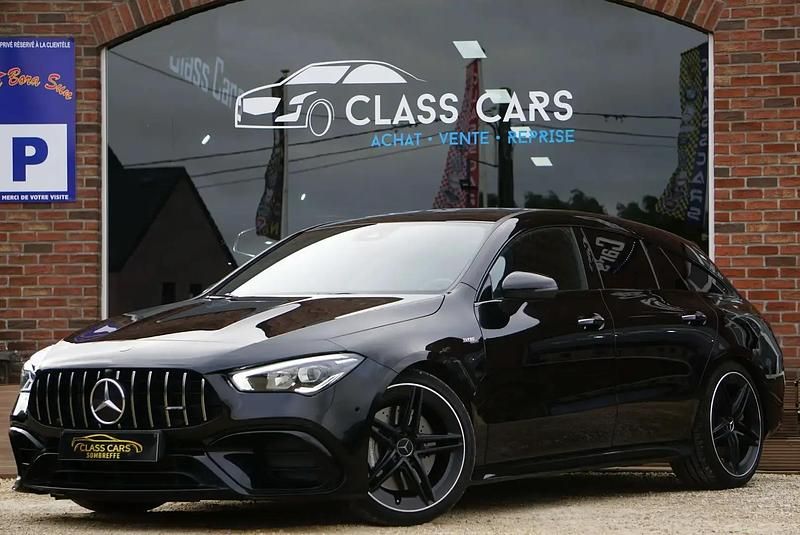 Noir Utilisé 2021 Mercedes CLA45 AMG AMG Break | 46 990 € (Prix assez cher) - Image 1/4