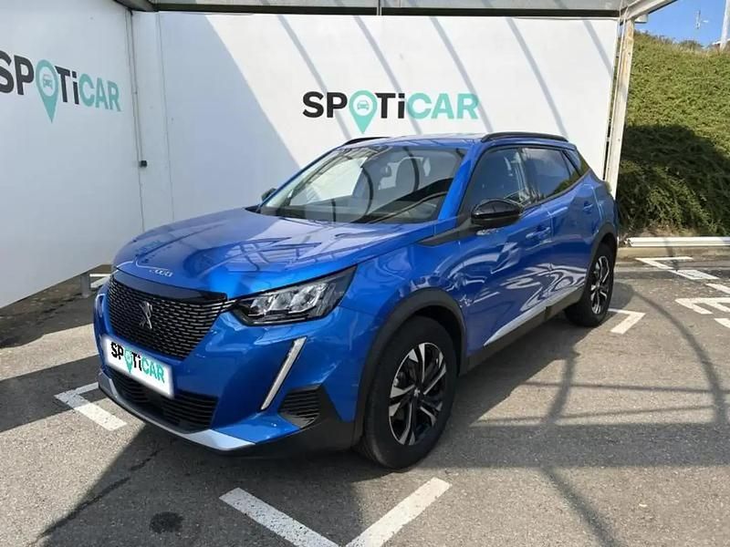 Bleu Utilisé 2022 Peugeot 2008 Allure SUV | 18 290 € (Prix juste) - Image 1/4