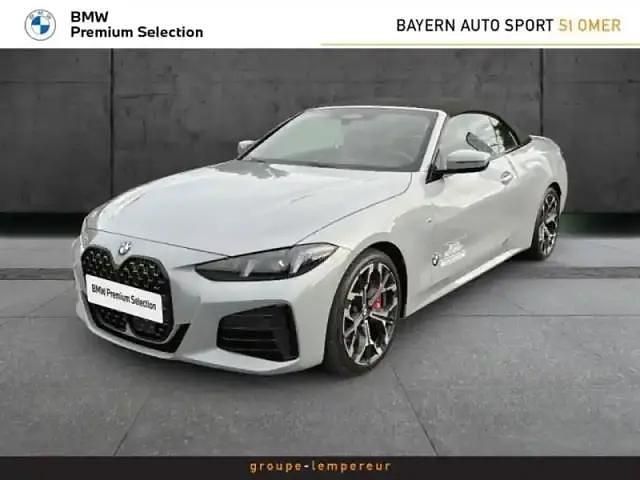 M brooklyn grau metallise Utilisé 2025 BMW 420 M Sport Cabriolet | 65 900 € - Image 1/4