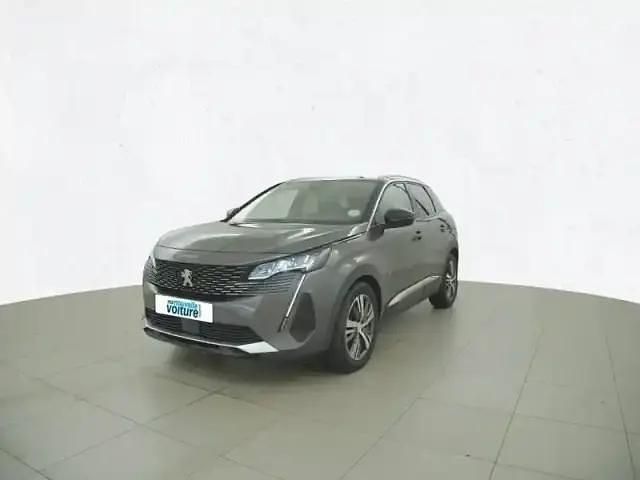 Gris Utilisé 2021 Peugeot 3008 Allure SUV | 21 290 € (Prix juste) - Image 1/4
