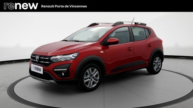Rouge Utilisé 2022 Dacia Sandero Citadine | 14 790 € (Prix juste) - Image 1/3