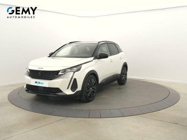 Blanc Utilisé 2021 Peugeot 3008 GT | 24 499 € (Prix juste) - Image 1/4