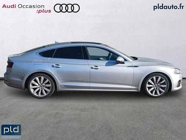 Occasion Audi A5 Sportback Design 150 ch (110 kW) 2019 Argent fleuret métallisé Citadine