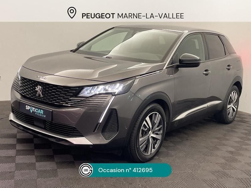 Gris Utilisé 2022 Peugeot 3008 Allure SUV | 19 980 € (Bon prix) - Image 1/4