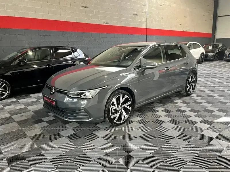 Gris Utilisé 2021 VW Golf VIII Business Berline | 22 490 € (Prix assez cher) - Image 1/4