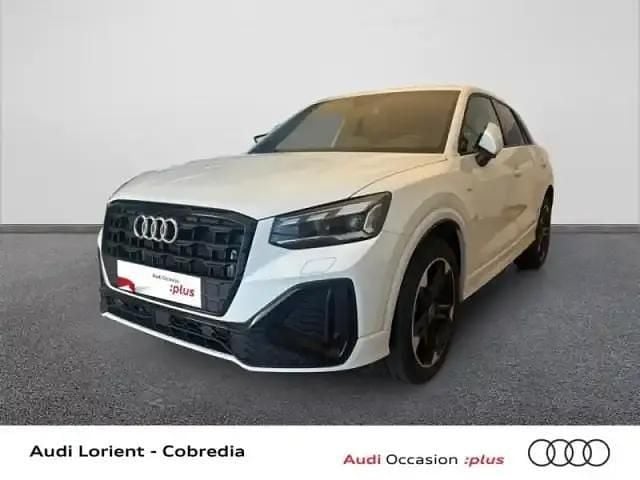 Blanc glacier métallisé Occasion 2025 Audi Q2 S-Line SUV | 36 490 € - Image 1/4