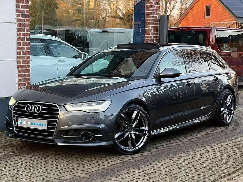Gris Utilisé 2015 Audi A6 S-Line Break | 19 950 € (Prix juste) - Image 1/4