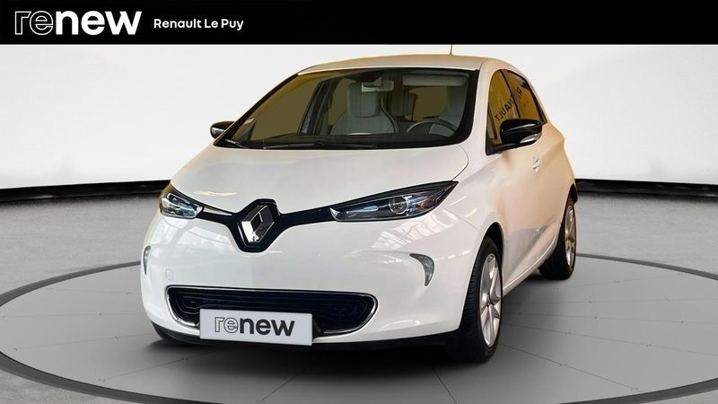 Blanc Utilisé 2019 Renault Zoe Zen Citadine | 6 490 € (Super prix) - Image 1/4