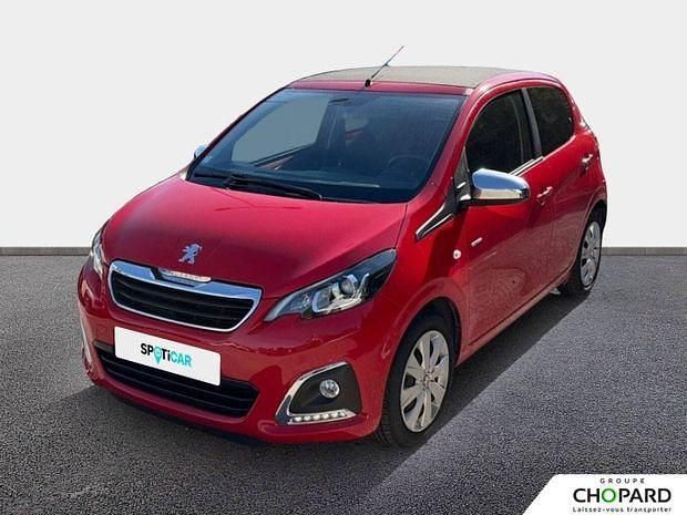 Rouge Utilisé 2021 Peugeot 108 Style Citadine | 10 900 € (Prix juste) - Image 1/4