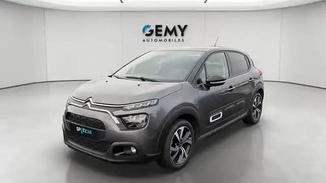 Gris Utilisé 2022 Citroën C3 PureTech Berline | 14 950 € - Image 1/4