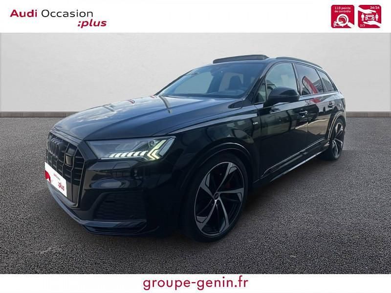 Noir orca métallisé Occasion 2020 Audi Q7 Competition SUV | 54 590 € (Prix assez cher) - Image 1/4