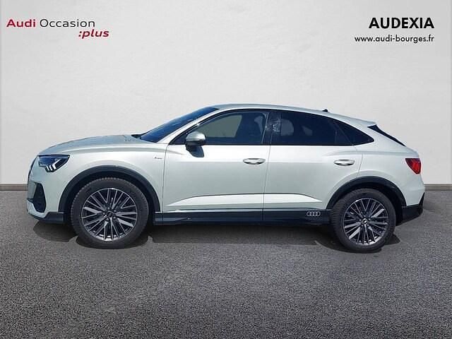 Argent rosée métallisé Utilisé 2021 Audi Q3 Sportback S-Line SUV | 34 890 € (Prix assez cher) - Image 1/3