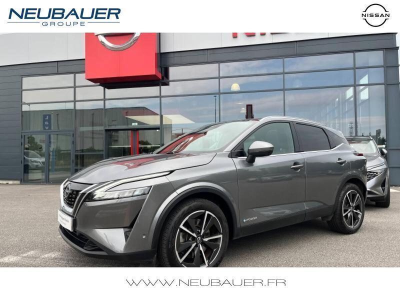Gris squale métallisé Utilisé 2023 Nissan Qashqai Tekna SUV | 29 890 € (Prix juste) - Image 1/4