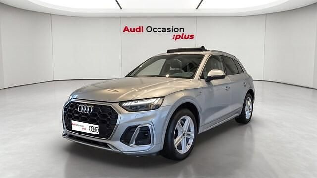 Argent fleuret métallisé Occasion 2021 Audi Q5 S-Line SUV | 36 275 € (Super prix) - Image 1/4