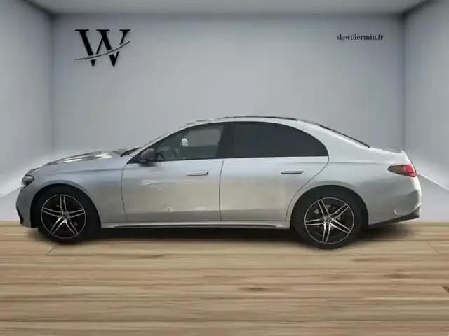 Occasion Mercedes E220 AMG line 2025 Argent hightech métallisé Berline